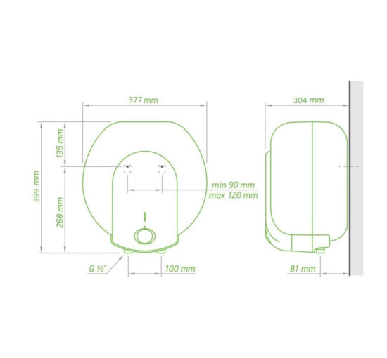 Водонагрівач TESY Compact Line GCA 1515 l52 RC