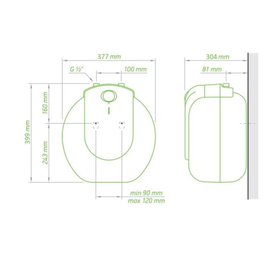 Водонагрівач TESY Compact Line GCU 1515 L52 RC