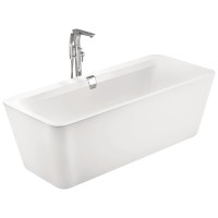 Ванна акриловая отдельностоящая с сифоном Volle 180x80x62 (12-22-110C)