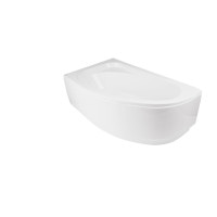 Ванна акриловая ассиметричная Besco Cornea 140 левая 140x80 без ножек