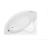 Ванна акриловая ассиметричная Besco Delfina 166 левая 166x107 без ножек