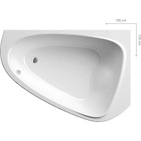 Ванна Ravak LoveStory II R права 196x139 (C761000000)
