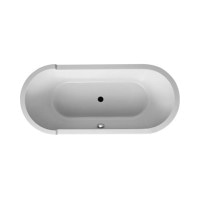 Ванна свободностоящая Duravit STARCK 180x80 см с ножками и панелью, акриловая (700010000000000)