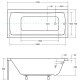 Акриловая ванна Besco Optima 170 170x70 без ножек