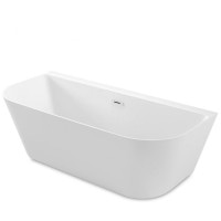 ванна Rea Olimpia 150x75 + сифон + пробка click/clack (REA-W0634)