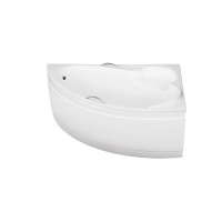 Ванна акриловая ассиметричная Besco Bianka 150 правая 150x95 без ножек