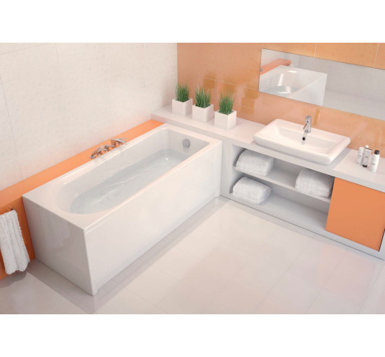 ванна Cersanit Flawia 150x70 прямоугольная