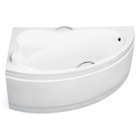 Ванна акриловая ассиметричная Besco Ada 160 левая 160x100 без ножек