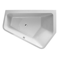 Ванная угловая Duravit PAIOVA 5 правая 190x140 см на раме с панелью (700397000000000)