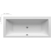 Ванна Ravak Formy 01 170x75 snowwhite (C691000000)