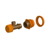 Кутовий клапан для інсталяції system aqua 5/7/9 Cersanit