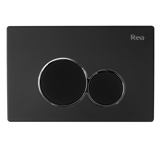 інсталяційна система Rea для унітазу + кнопка е чорна ( REA-E3651)