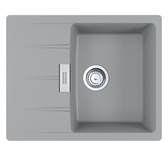 Кухонная мойка Franke Centro CNG 611-62 (114.0630.421) гранитная - врезная - оборотная - цвет Серый камень