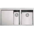 Кухонная мойка Franke Planar PPX 251 TL (127.0203.468) нержавеющая сталь - монтаж врезной или в уровень со столешницей - крыло слева - полированная