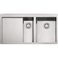 Кухонна мийка Franke Planar PPX 251 TL (127.0203.468) нержавіюча сталь - монтаж врізний або у рівень зі стільницею - крило зліва - полірована