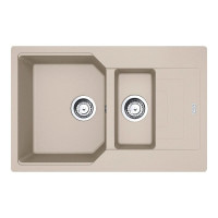 Кухонная мойка Franke Urban UBG 651-78 (114.0574.988) гранитная - врезная - оборотная - цвет Бежевый - (пластиковый коландер в комлекте)