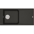 Кухонная мойка Franke FX FXG 611-100 (114.0517.152) гранитная - врезная - оборотная - цвет Оникс
