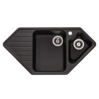 Кухонная мойка GRANADO Ibiza Black shine