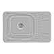 Кухонная мойка Lidz 6642 0,8 мм Micro Decor (LIDZ664208MICDEC)