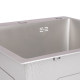 Кухонная мойка Lidz H5050G 3.0/0.8 мм Brush Grey (LDH5050GPVD3008)