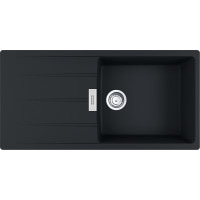 Кухонная мойка Franke Centro CNG 611-100 (114.0630.444) гранитная - врезная - оборотная - цвет Черный матовый