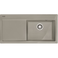 Кухонная мойка Franke Mythos MTK 611-100 (124.0380.245) керамическая - врезная - цвет Серый матовый крыло слева