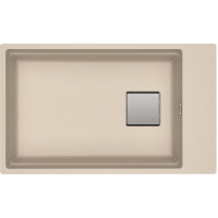 Кухонна мийка Franke KUBUS 2 KNG 110-62 (125.0517.059) гранітна - монтаж під стільницю - колір Сахара - (коландер та коврик Rollmat у комплекті)