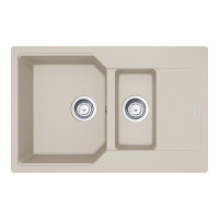 Кухонна мийка Franke Urban UBG 651-78 (114.0574.985) гранітна - врізна - оборотна - колір Сахара - (пластиковий коландер у комлекті)
