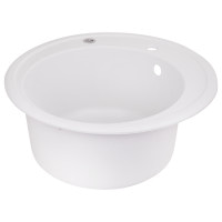 Кухонна мийка Lidz D510/200 WHI-01 (LIDZWHI01D510200)