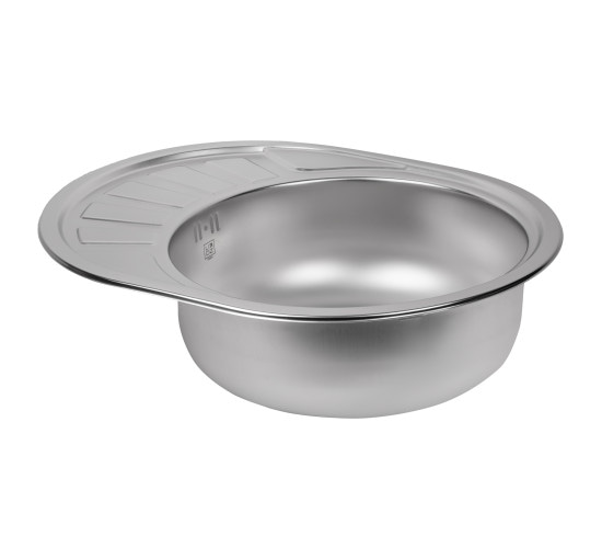 Кухонна мийка Lidz 5745 0,6 мм Satin (LIDZ574506SAT)