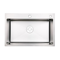 Кухонная мойка Lidz H6050G 3.0/0.8 мм Brush Grey (LDH6050GPVD3008)