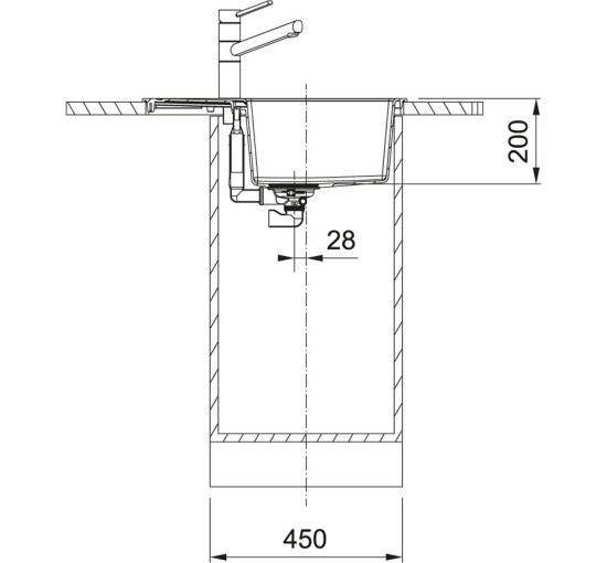 Кухонна мийка Franke Sirius 2.0 S2D 611-62 Slim (143.0631.681) з тектонайта - врізна - оборотна - колір Білий (2 отвори)