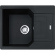 Кухонная мойка Franke Urban UBG 611-62 (114.0574.952) гранитная - врезная - оборотная - цвет Оникс - (пластиковый коландер в комлекте)