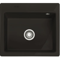 Кухонна мийка Franke Mythos MTK 610-58 (124.0380.250) керамічна - врізна - колір Чорний матовий