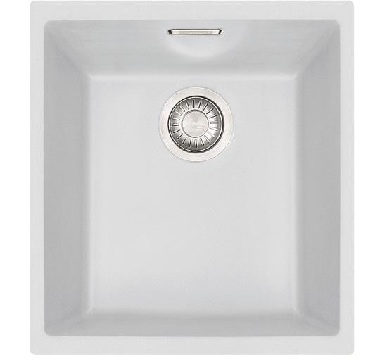 Кухонна мийка Franke Sirius SID 110-34 (125.0331.030) з тектонайта - монтаж під стільницю - колір Білий