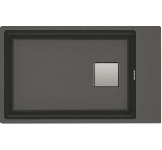 Кухонная мойка Franke KUBUS 2 KNG 110-62 (125.0631.519) гранитная - монтаж под столешницу - цвет черный мат - (коландер и коврик Rollmat в комплекте)