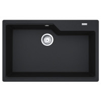 Кухонна мийка Franke Urban UBG 610-78 (114.0574.960) гранітна - врізна - колір Онікс - (пластиковий коландер у комлекті)