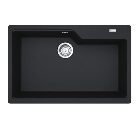 Кухонна мийка Franke Urban UBG 610-78 (114.0574.960) гранітна - врізна - колір Онікс - (пластиковий коландер у комлекті)