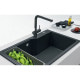 Кухонна мийка Franke Urban UBG 610-78 (114.0574.960) гранітна - врізна - колір Онікс - (пластиковий коландер у комлекті)