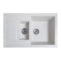 Кухонная мойка Romzha Jorum 78D Biela (101)