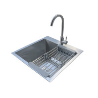 Комплект мойка + смеситель Romzha Arta U-450 (A)