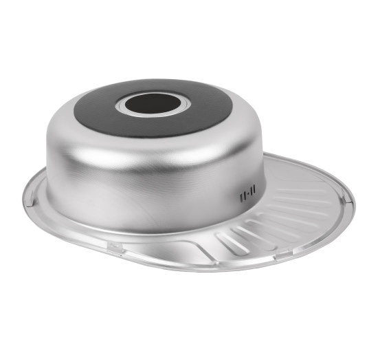 Кухонна мийка Lidz 5745 0,6 мм Decor (LIDZ574506DEC)