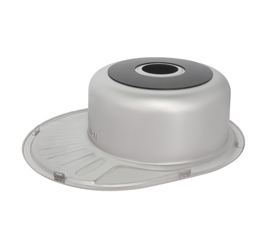 Кухонна мийка Lidz 5745 0,8 мм Micro Decor (LIDZ5745MDEC)