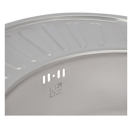 Кухонна мийка Lidz 5745 0,8 мм Micro Decor (LIDZ5745MDEC)