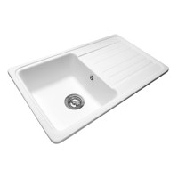 Кухонная мойка Miraggio VERSAL белая