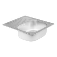 Кухонна мийка Qtap 5848 0,8 мм Satin (QT5848SAT08)
