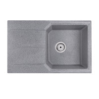 Кухонная раковина Qtap MS 7849 Asphalt (QTMS7849ASP)