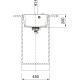 Кухонна мийка Franke Centro CNG 610-39 (114.0630.403) гранітна - врізна - оборотна - колір Онікс