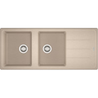 Кухонна мийка Franke Basis BFG 621 (114.0367.617) гранітна - врізна - оборотна - колір Сахара