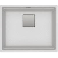 Кухонна мийка Franke KUBUS 2 KNG 110-52 (125.0517.046) гранітна - монтаж під стільницю - колір Білий - (коландер та коврик Rollmat у комплекті)